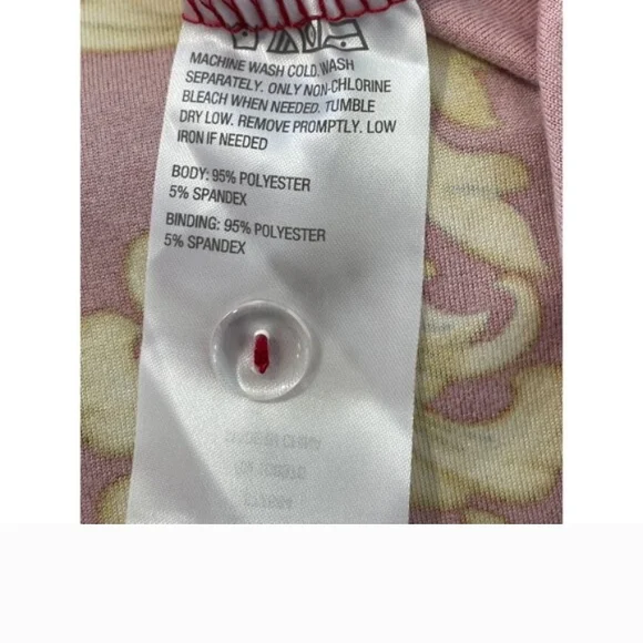 IMAN Red and Gold Pajama Set - Picture 5 of 5